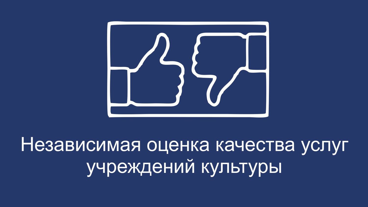 Независимая оценка качества учреждений культуры